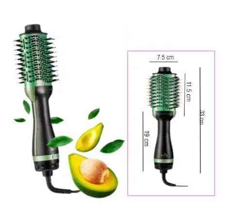 Combo Cepillo + Plancha Remington Aguacate
