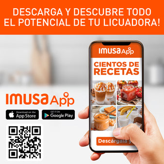 Licuadora Profesional IMUSA Ultraforce 2X con Picatodo + Molino Vaso de Vidrio 1100W Plateada