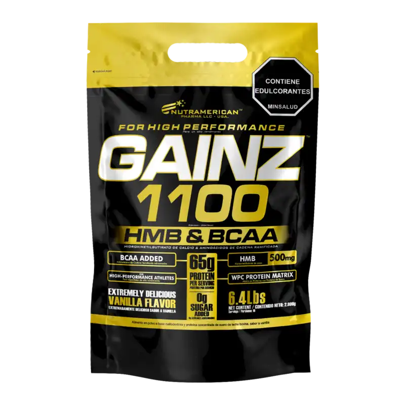 Gainz – Proteína de Suero Hipercalórica