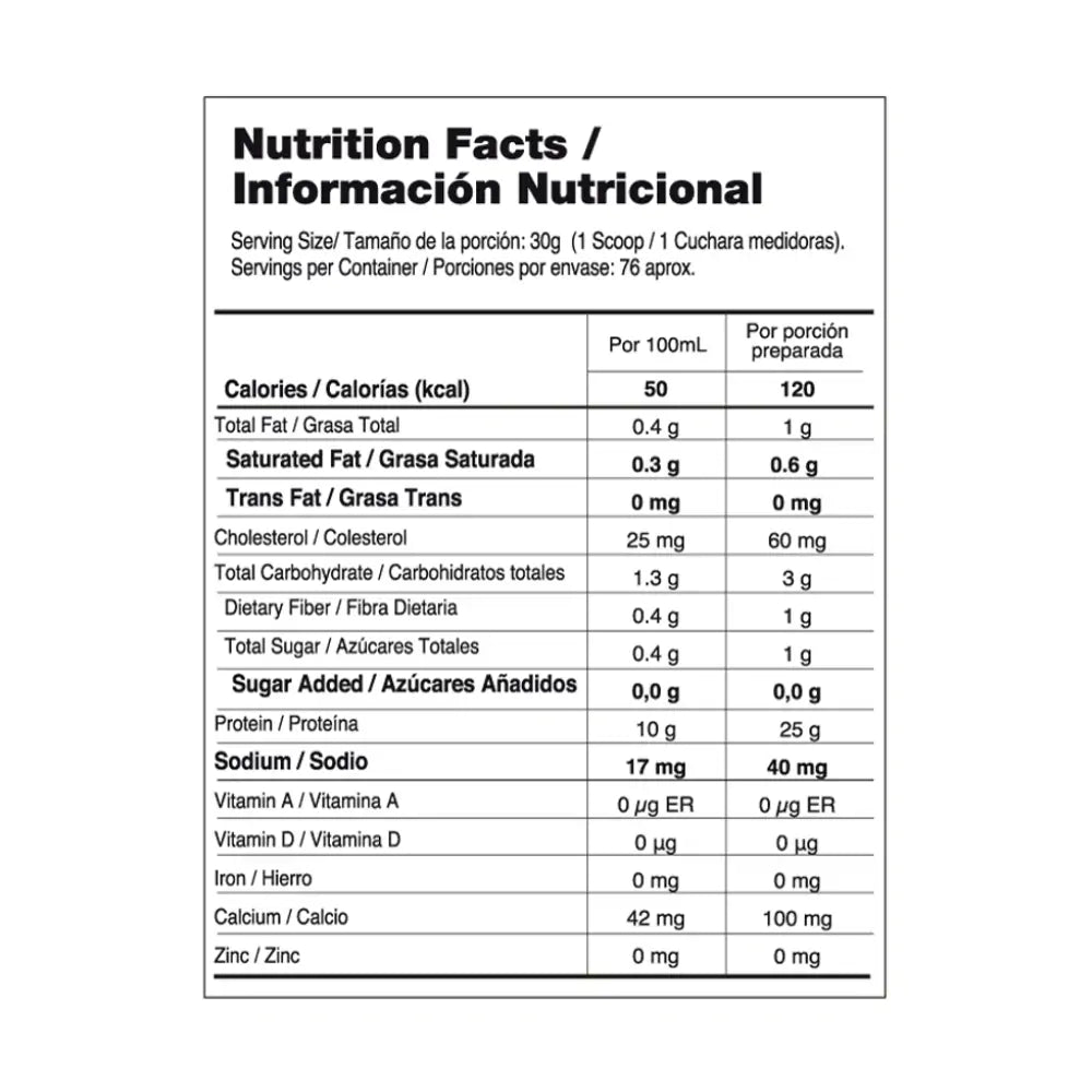 100% Whey Elite – Vainilla