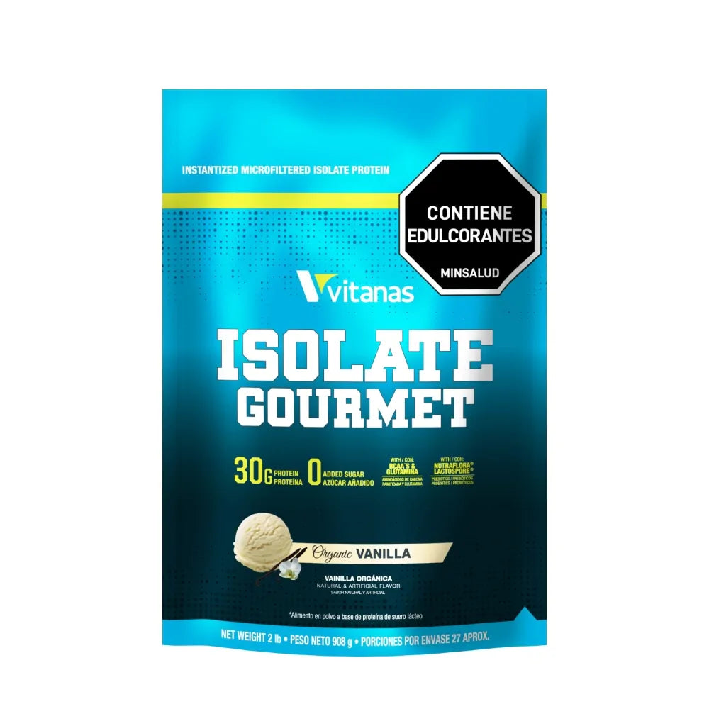 Isolate Gourmet 2 Lb – Vainilla Orgánica - Vitanas