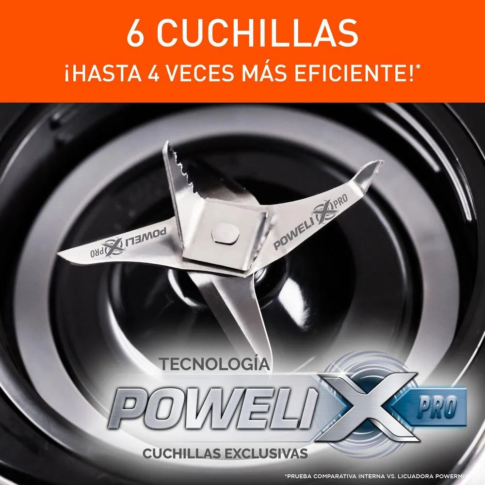 lLicuadora IMUSA Ultraforce + 2V, 1000W, Vidrio, 2.2L, Acero inoxidable