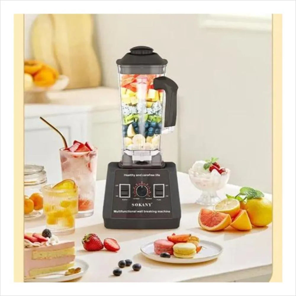 Licuadora Multiusos Sokany 5000W – 9 Velocidades 2 en 1