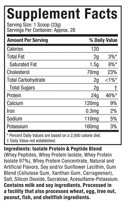 Nitro Tech 100% Whey Protein – Muscletech