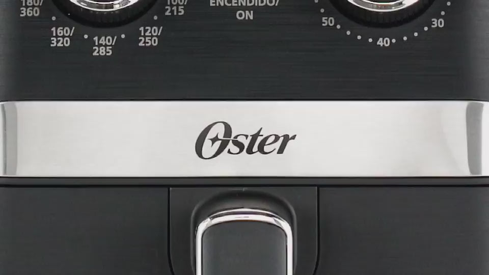 Freidora de aire OSTER 4Lts Manual DiamondForce Negra