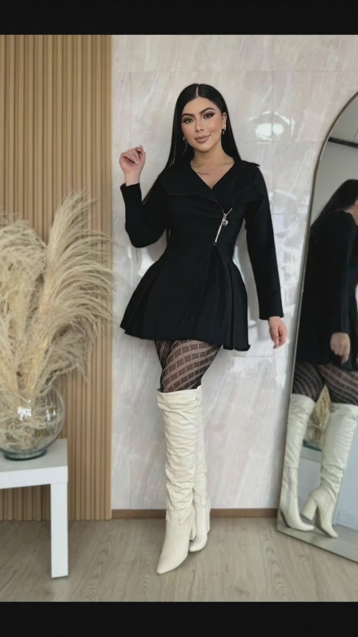 Gabán Blazer Princesa en Bengalina Licrada