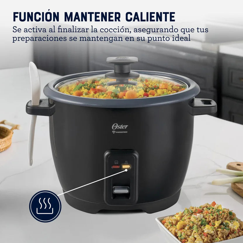 Olla Arrocera OSTER 10 Tazas CKSTRC1700B Negro
