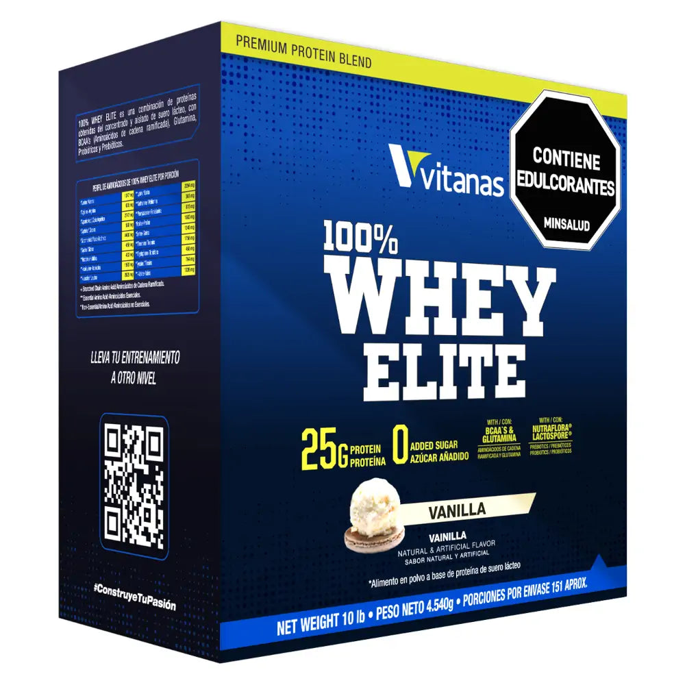 100% Whey Elite – Vainilla
